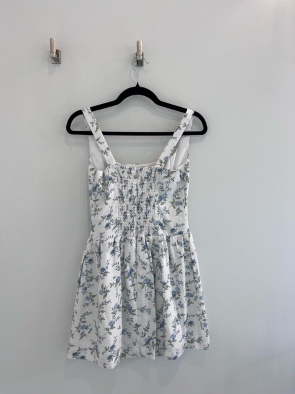 Reformation Janu Linen Mini Dress - Size 4 - Picture 8 of 8
